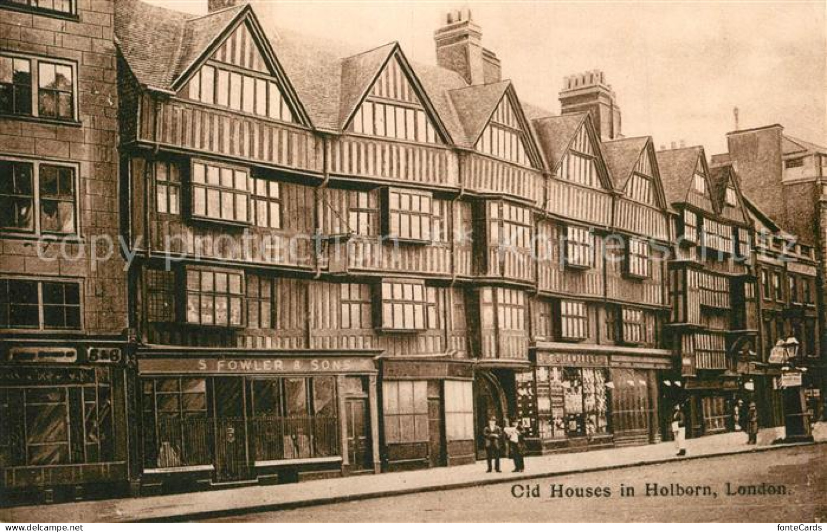 73361122 London Old Houses In Holborn - Autres & Non Classés