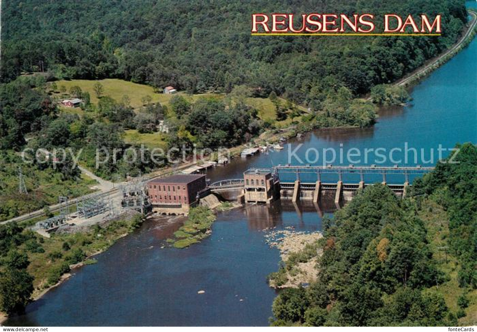 73359706 Lynchburg_Virginia Reusens Dam - Autres & Non Classés