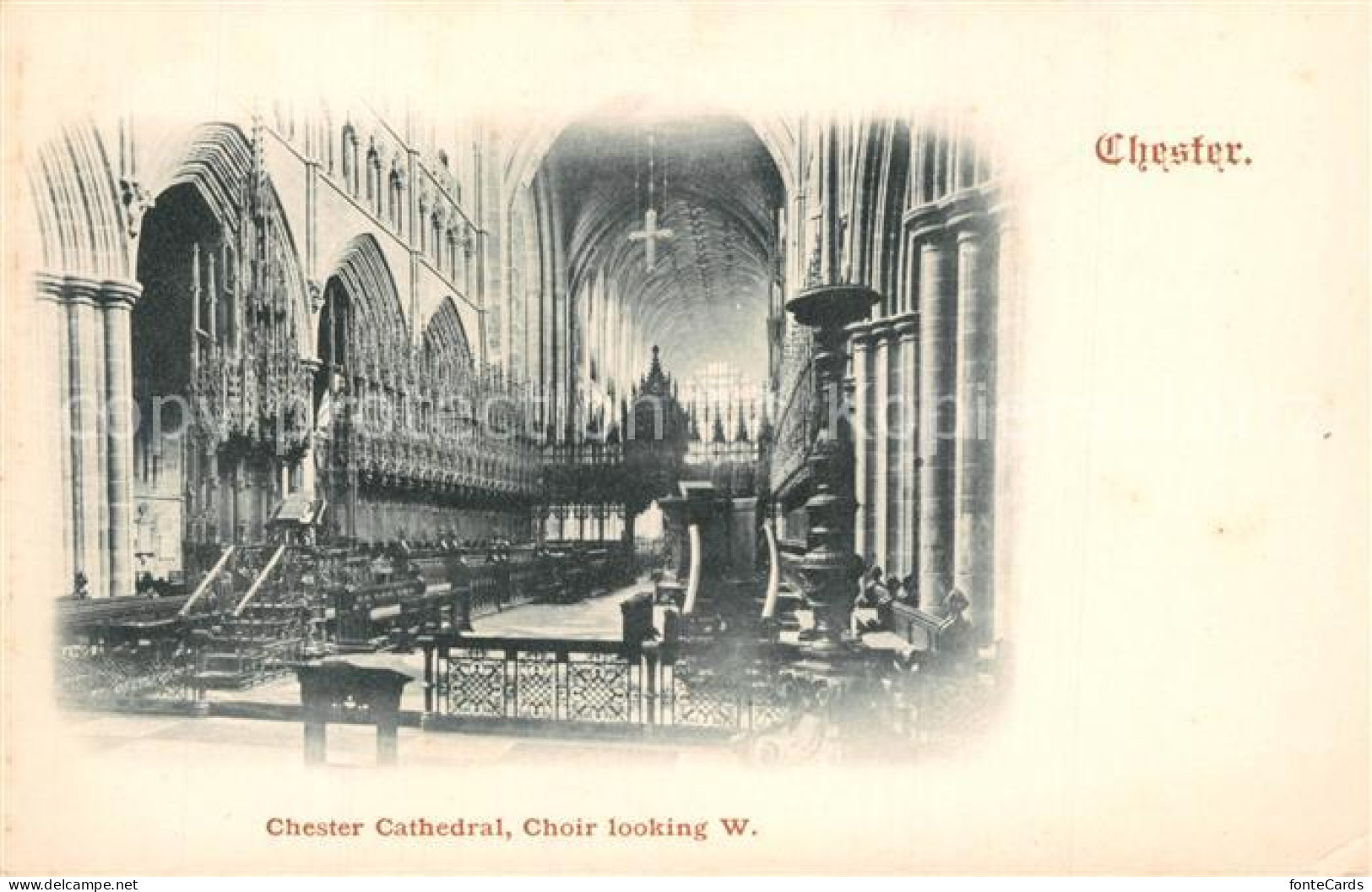 73359264 Chester Cheshire Cathedral  - Sonstige & Ohne Zuordnung