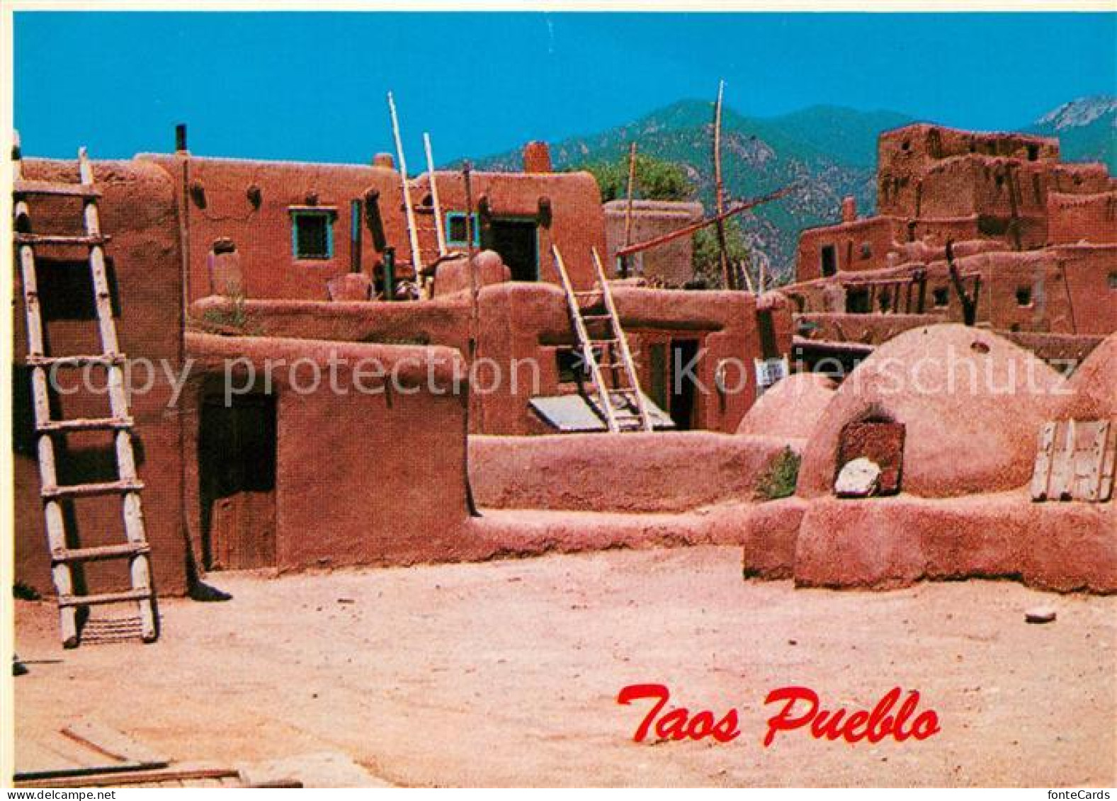 73357603 Taos Pueblo Indian Apartment Houses - Other & Unclassified