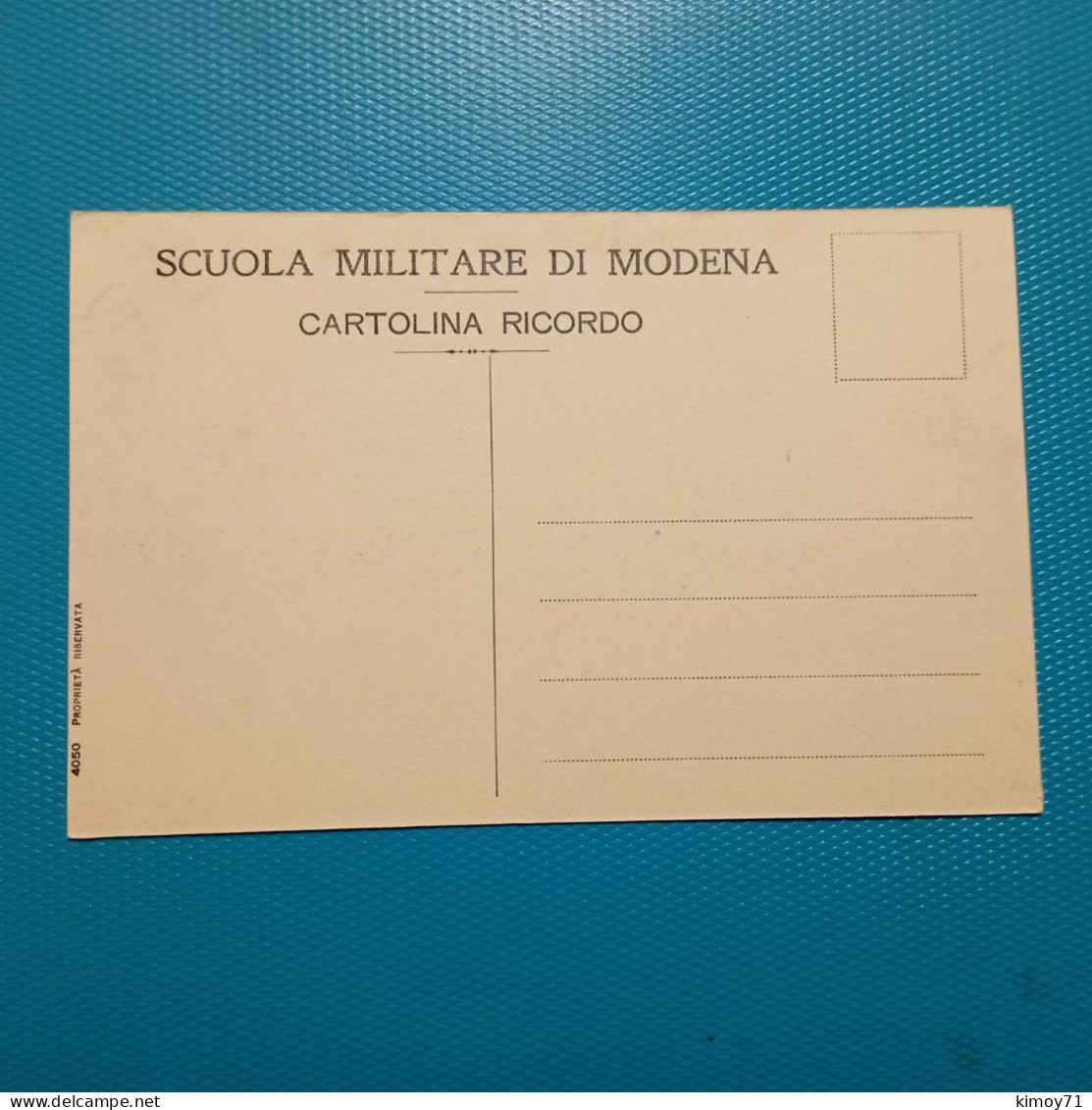 Cartolina Scuola Militare Di Modena. Non Viaggiata - Casernes