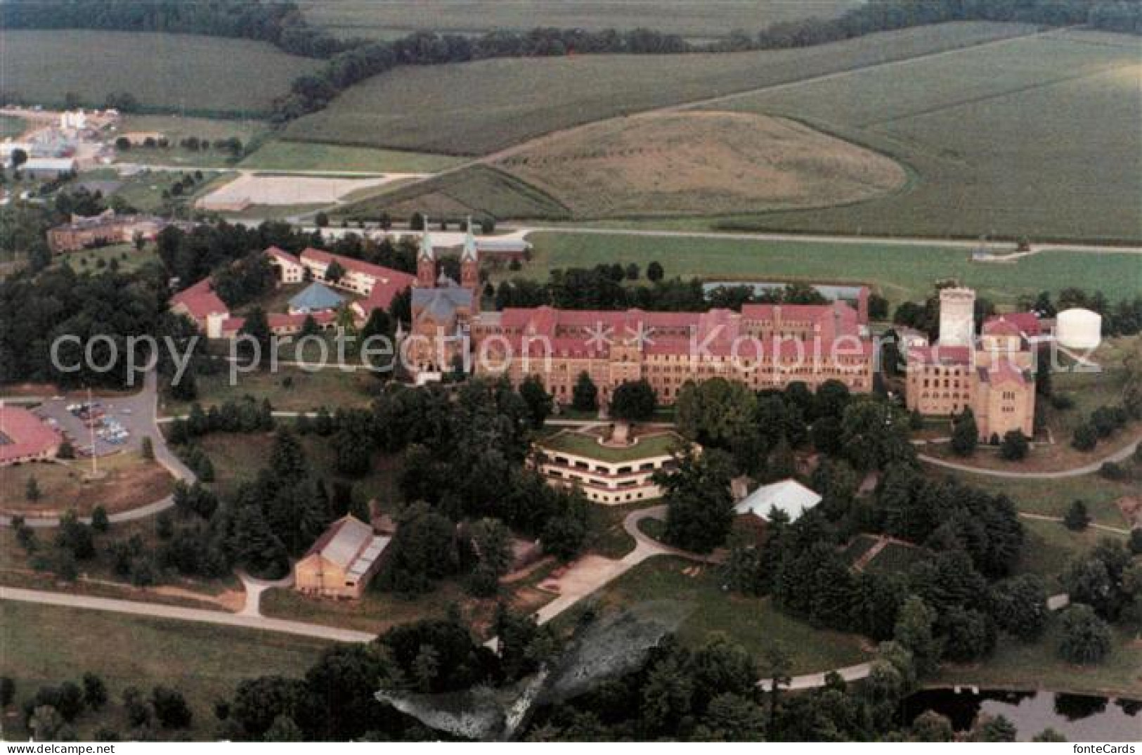 73333522 Saint_Meinrad Archabbey And Seminary Aerial View - Sonstige & Ohne Zuordnung