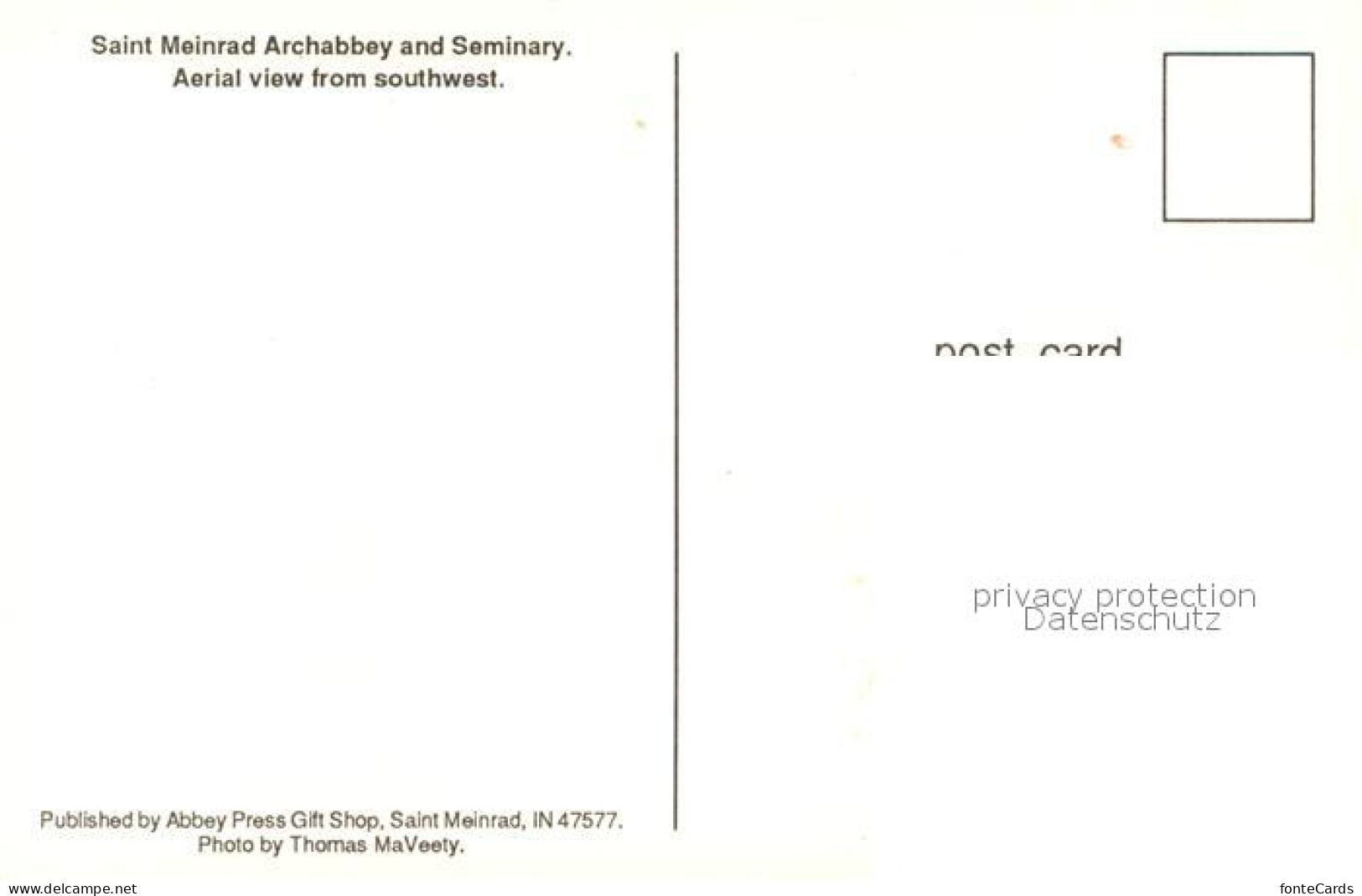 73333522 Saint_Meinrad Archabbey And Seminary Aerial View - Sonstige & Ohne Zuordnung