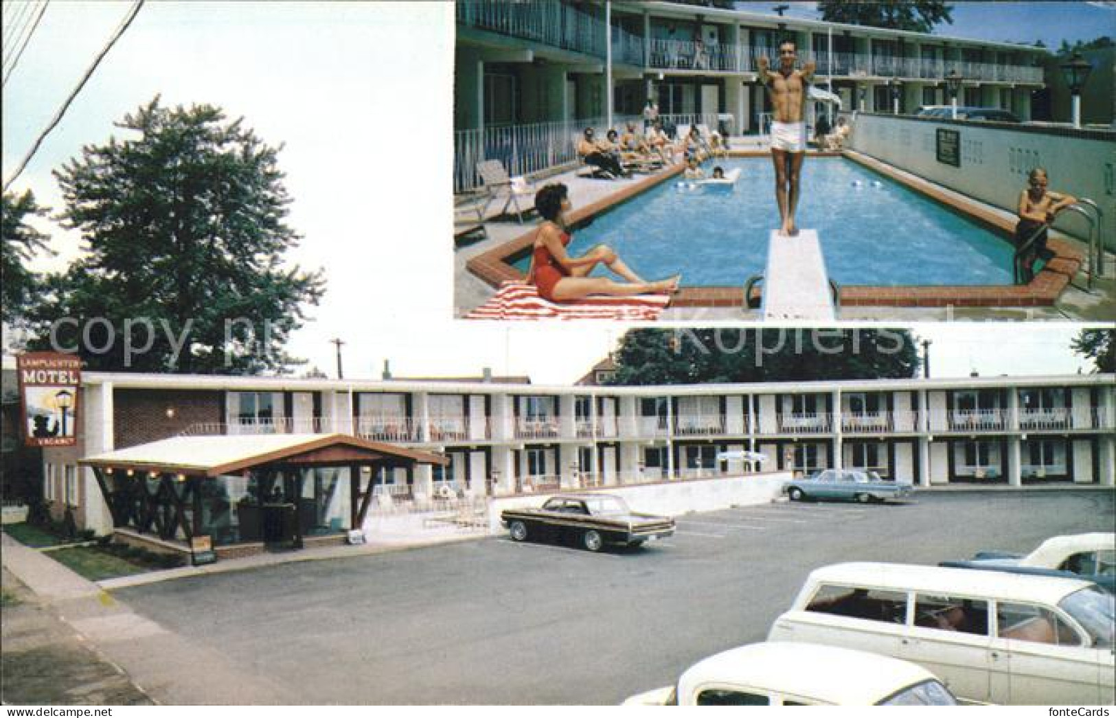 71967656 Niagara Falls Ontario Lamplighter Motel Niagara Falls Canada - Zonder Classificatie