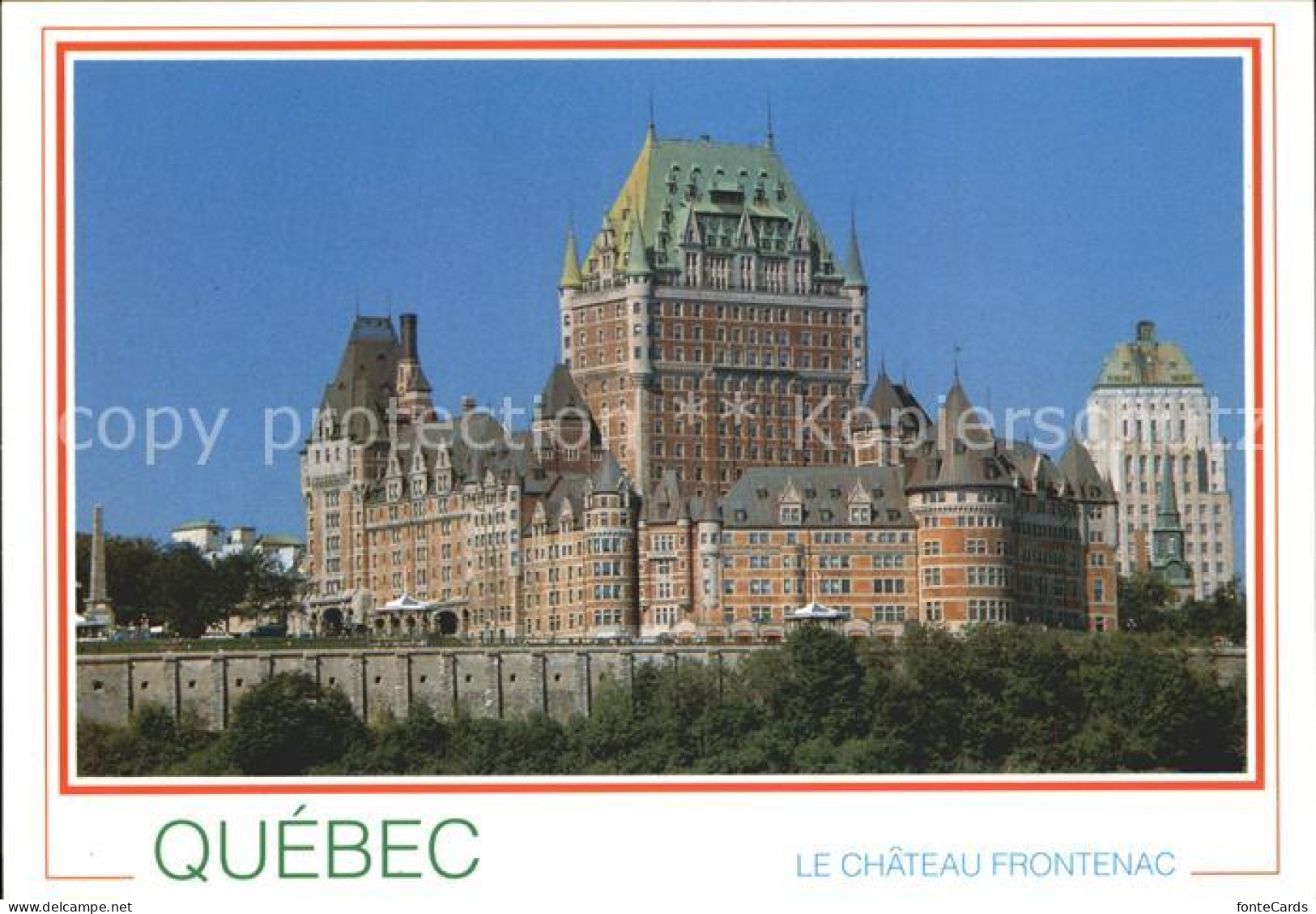 71939374 Quebec Le Chateau Frontenac Quebec - Sin Clasificación