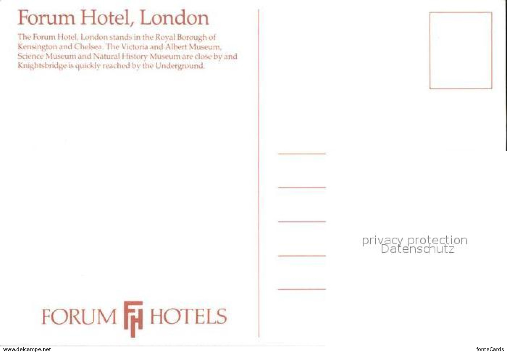 71936207 London Forum Hotel  - Autres & Non Classés