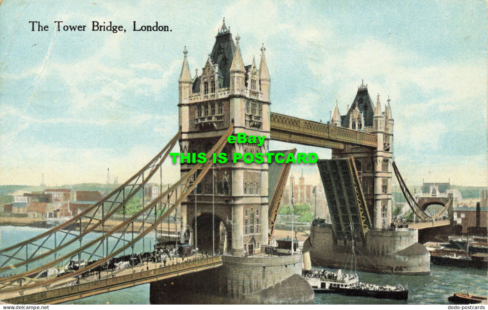 R602062 Tower Bridge. London. National Series. M. And L. 1924 - Autres & Non Classés