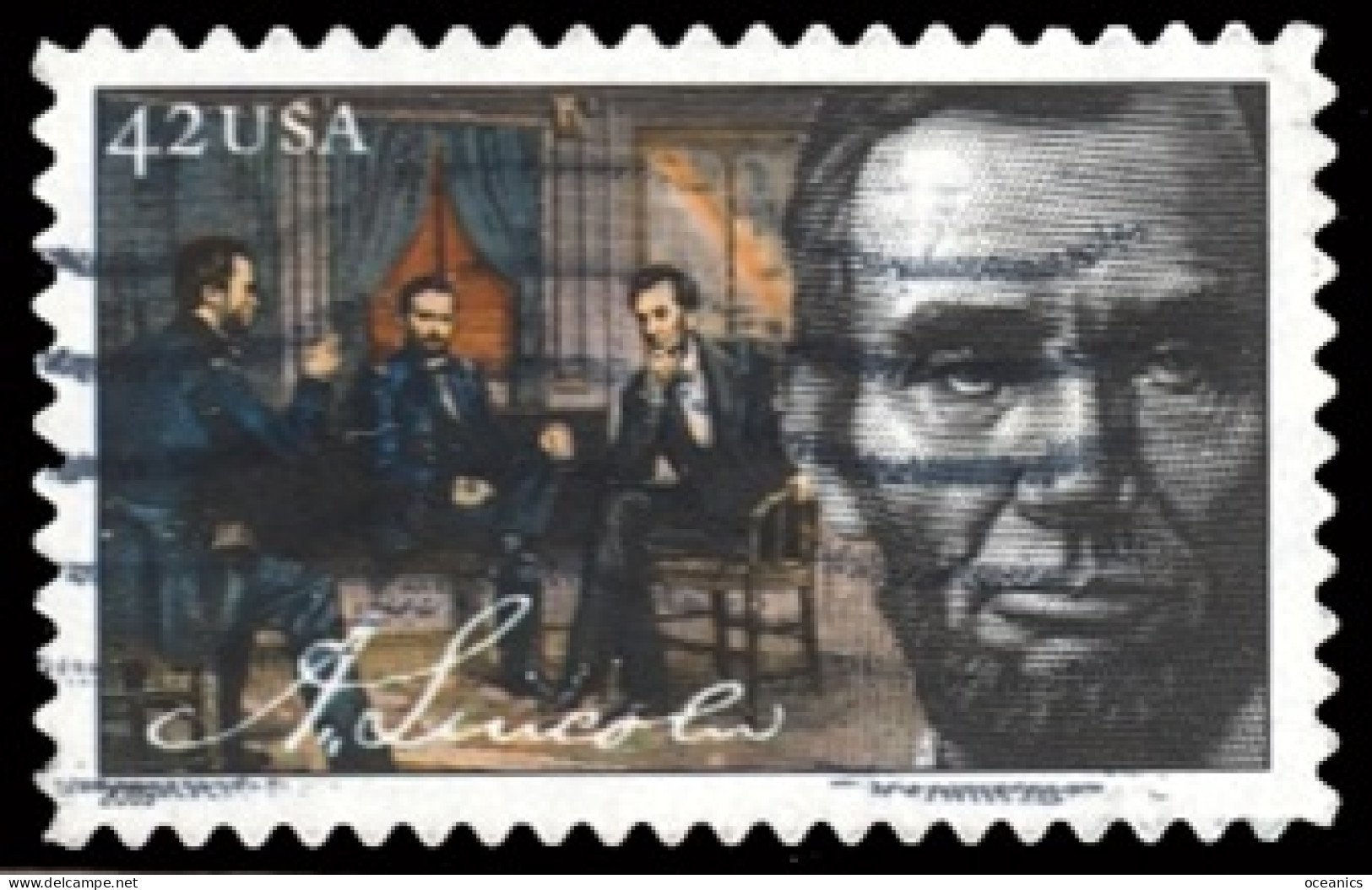 Etats-Unis / United States (Scott No.4383 - Abraham Lincoln) (o) - Used Stamps