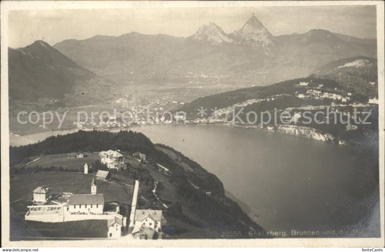 11965145 Seelisberg UR Panorama Vierwaldstaettersee Brunnen Mythen Seelisberg - Otros & Sin Clasificación