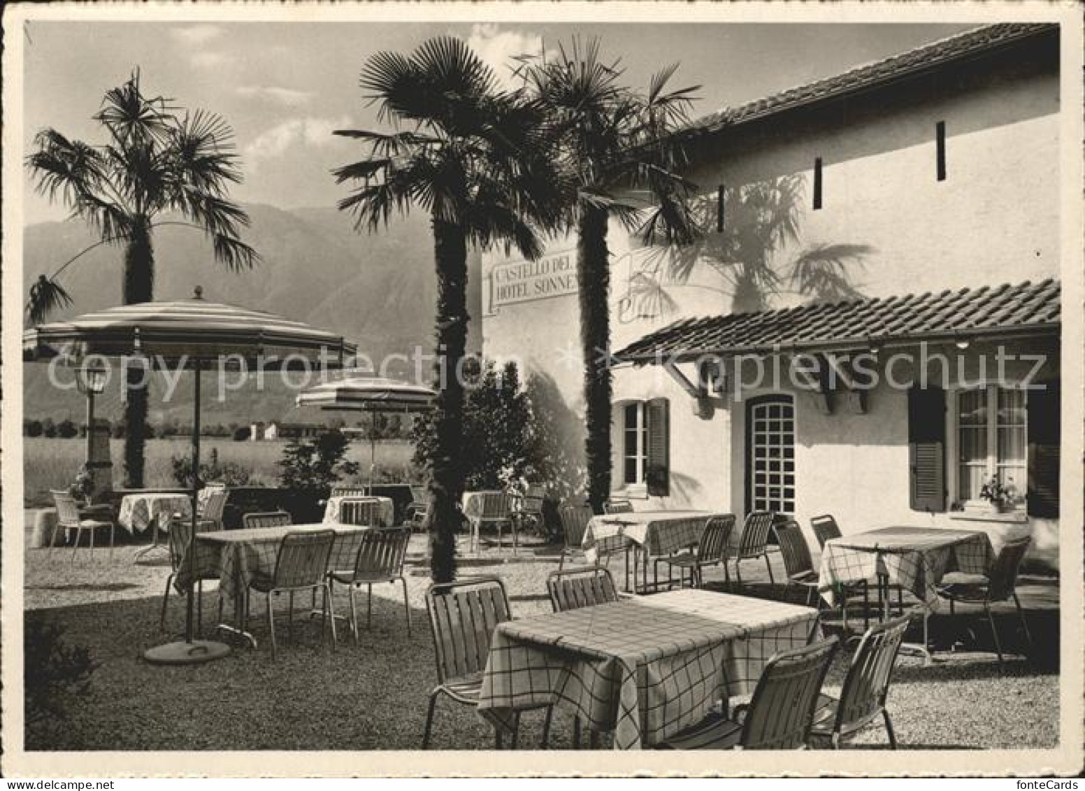 11955735 Ascona TI Castello Del Sole Hotel Restaurant Sonnenhof Ascona - Andere & Zonder Classificatie