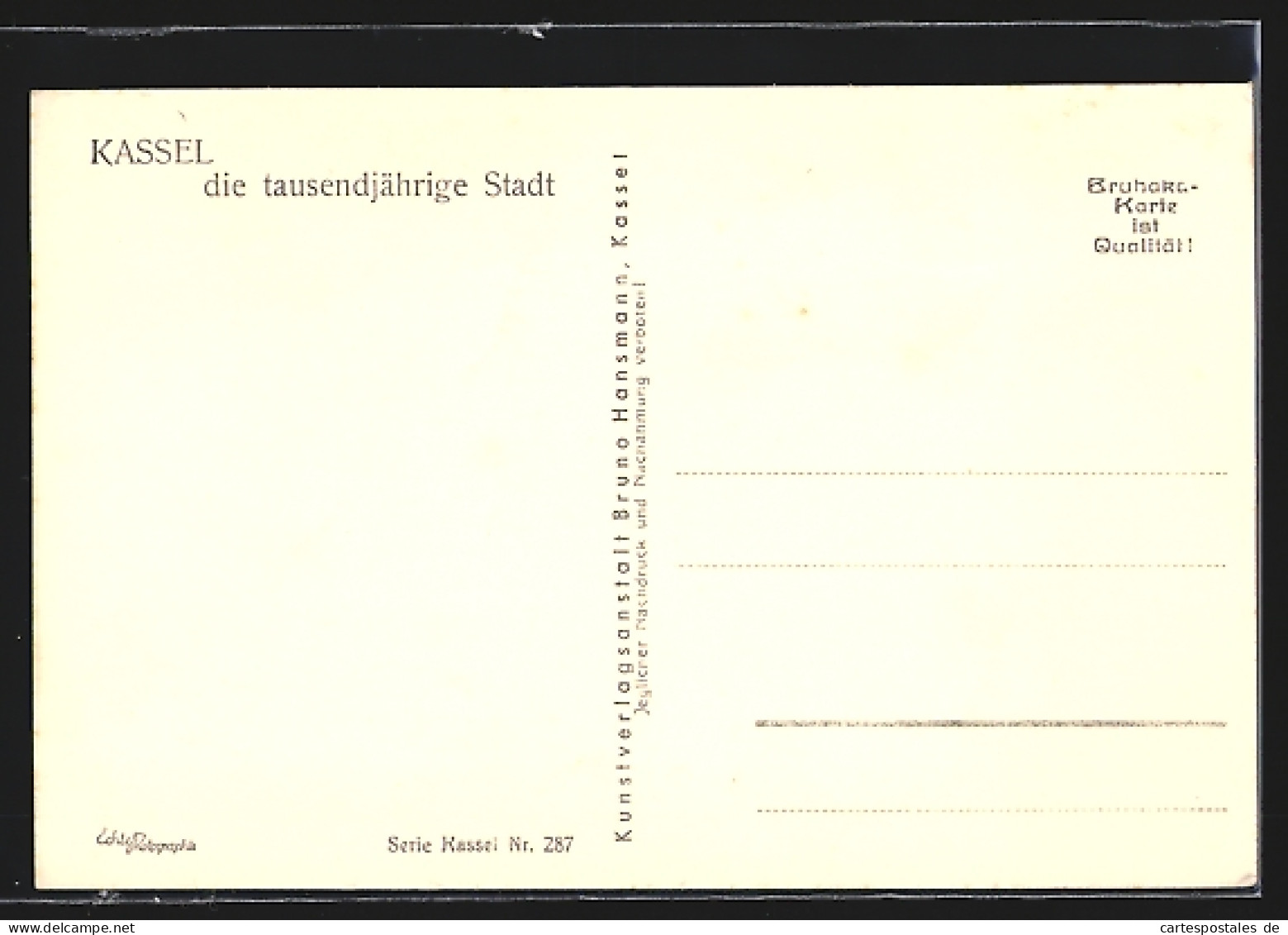 AK Kassel, Ansicht An Der Frankfurter Strasse  - Kassel