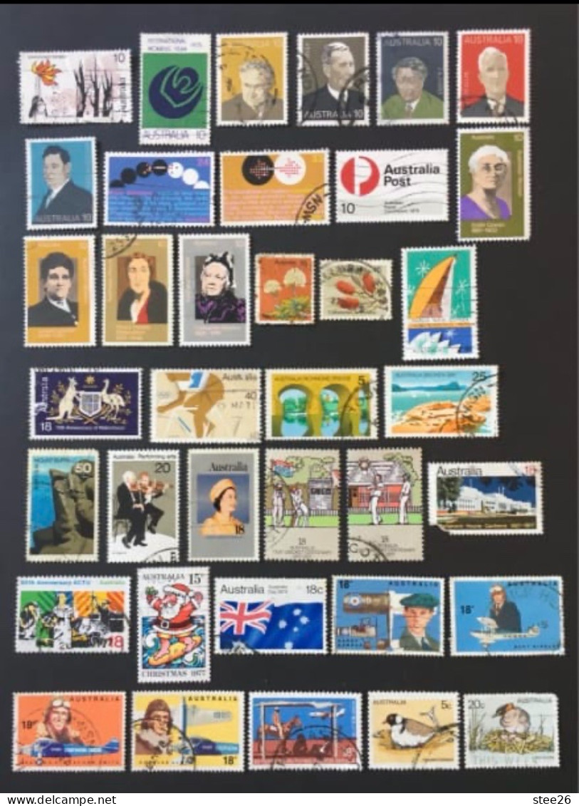 Australia 1970-1980 Used Stamps - Sonstige & Ohne Zuordnung