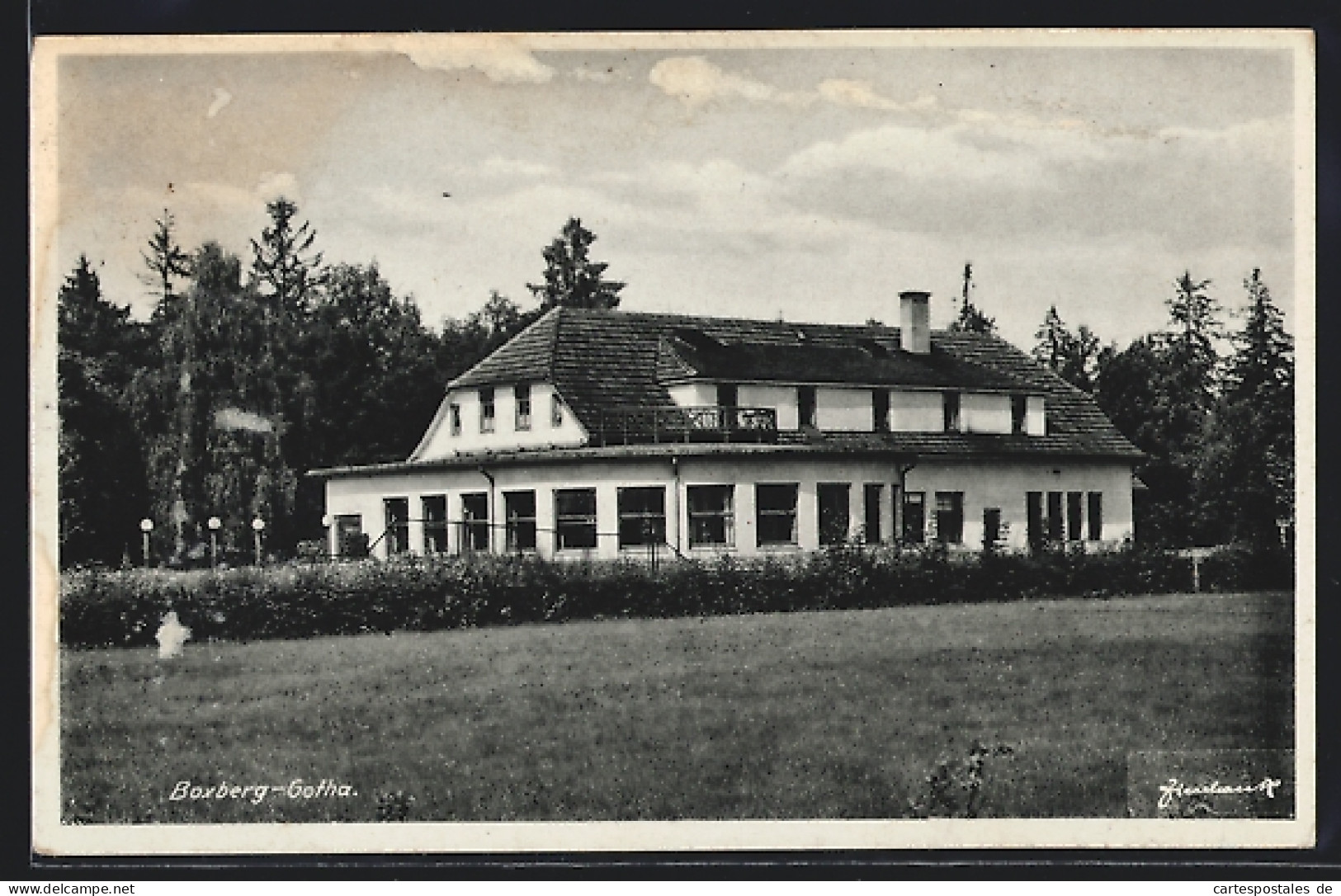 AK Boxberg-Gotha, Rennbahn-Restaurant  - Gotha