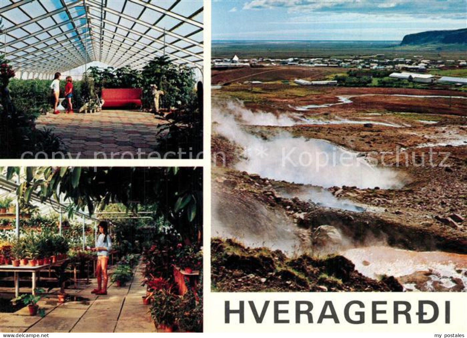 73595183 Hveragerdi Heisswassergebiet In Island Mit Treibhaus Eden  - Iceland