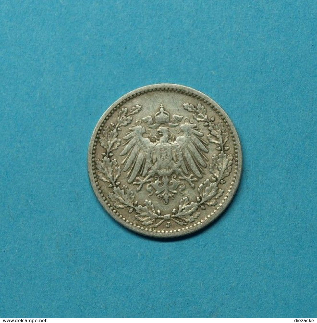 Deutsches Reich 1905 J 1/2 Mark Silber (M4815 - Otros & Sin Clasificación