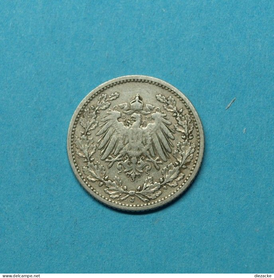 Deutsches Reich 1905 J 1/2 Mark Silber (M4817 - Sonstige & Ohne Zuordnung