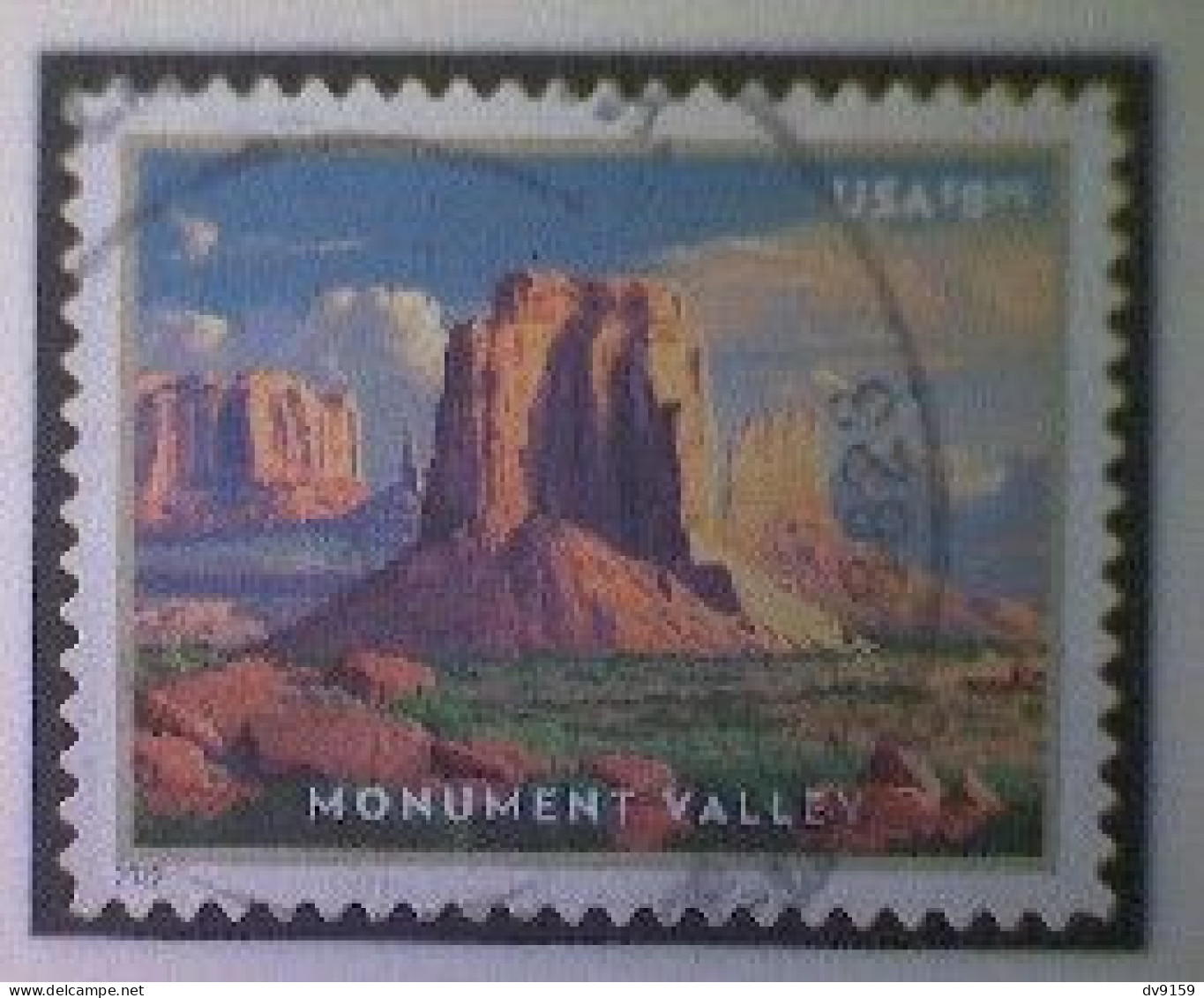 United States, Scott #5666 Used(o), 2022, American Landmarks Series: Monument Valley, $8.95, Multicolored - Usati