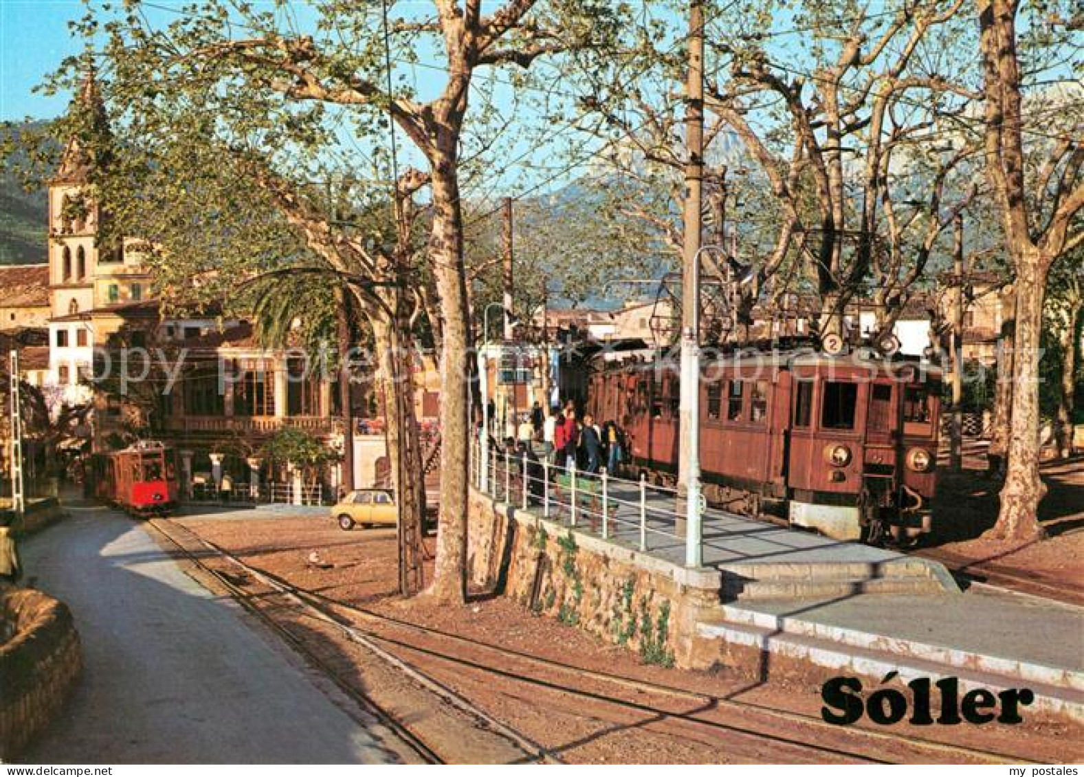 73594954 Soller Mallorca Estacion Ferrocarril Soller Mallorca - Autres & Non Classés