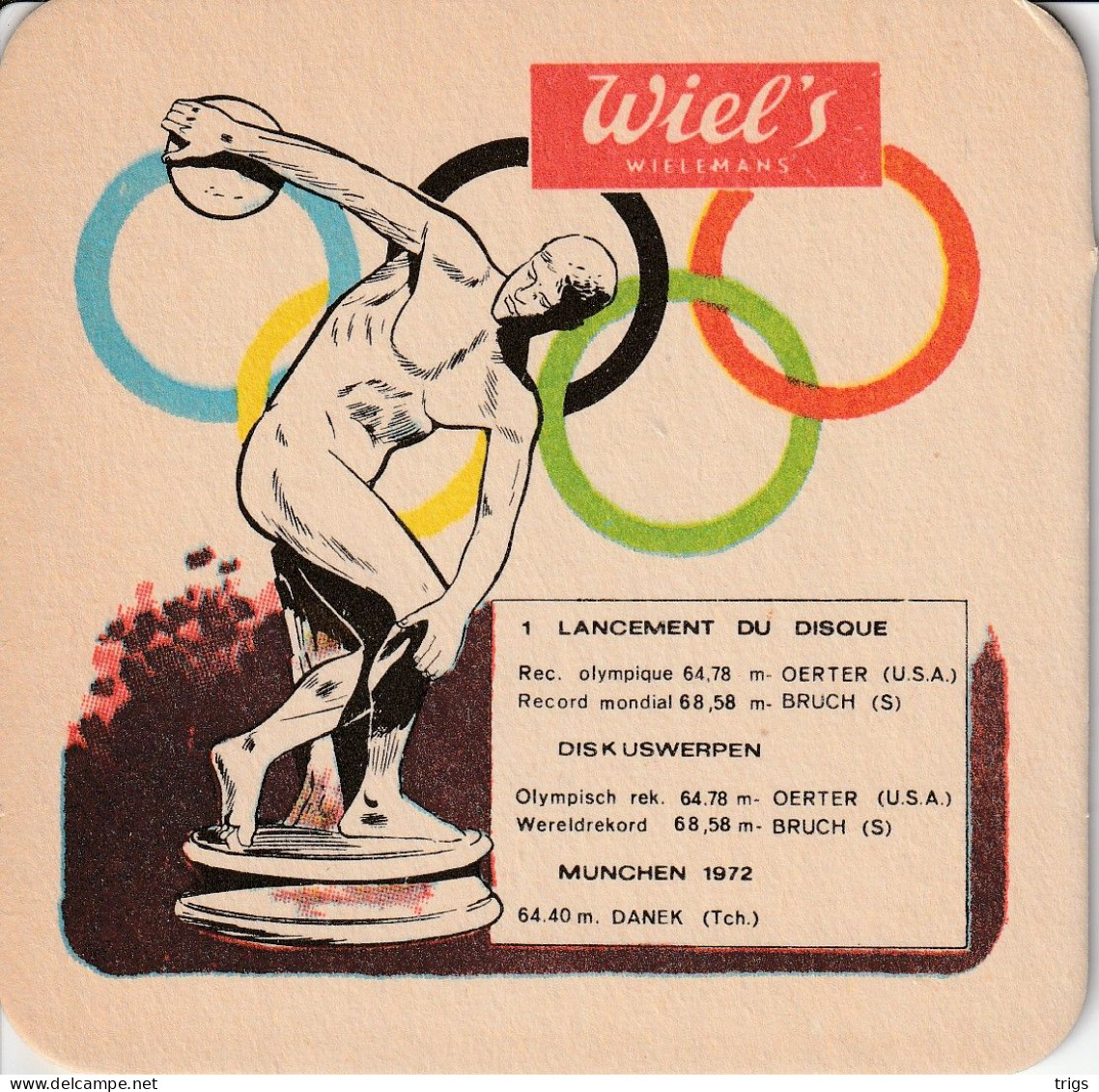 Wiel's Wielemans - Bierdeckel