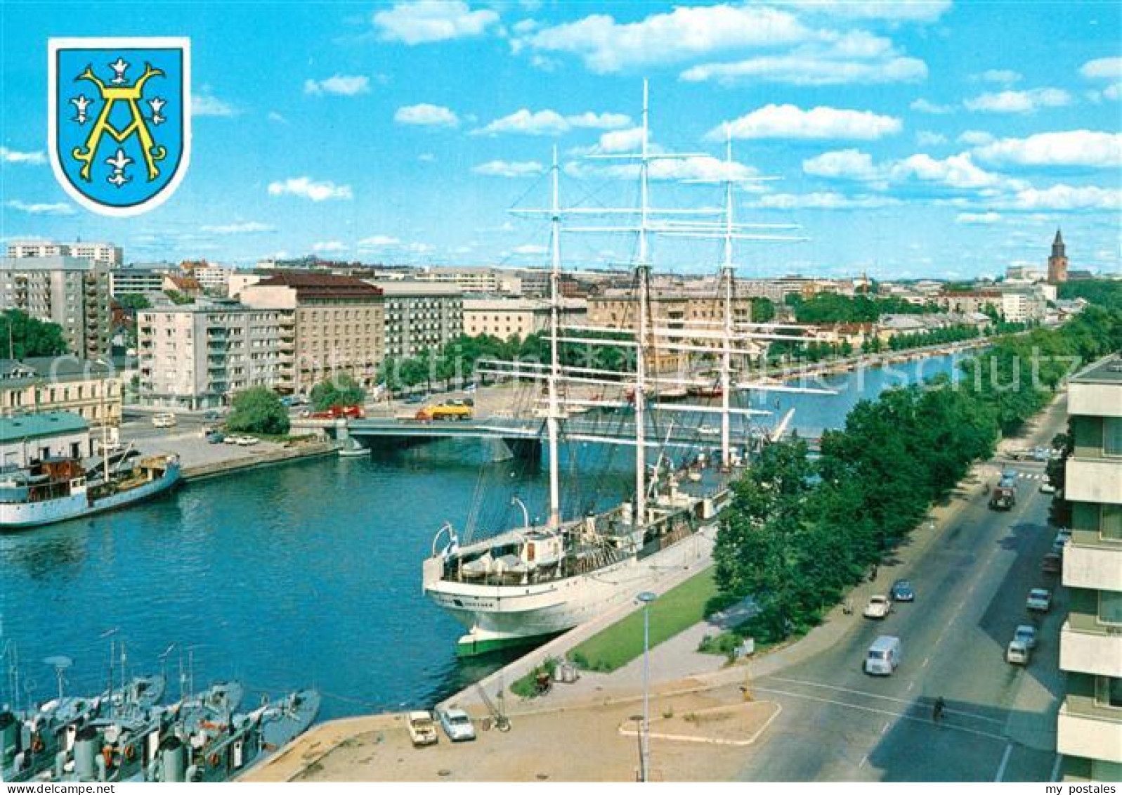 73594763 Turku Aura Fluss Turku - Finlande