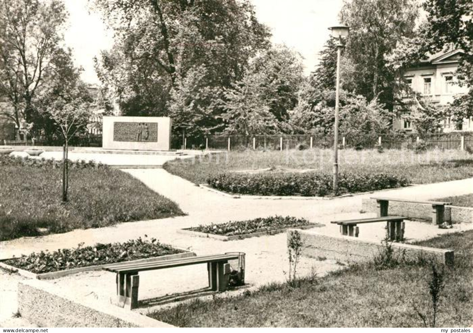 73593475 Limbach-Oberfrohna Parkanlagen Gedenkstein Limbach-Oberfrohna - Limbach-Oberfrohna