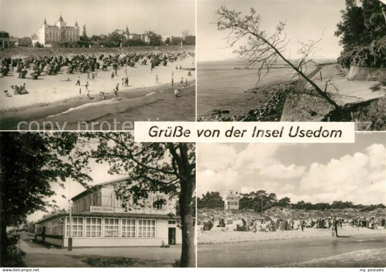 73593423 Insel Usedom Zinnowitz Badestrand Koserow Ufermauer Am Streckelberg Zem - Usedom