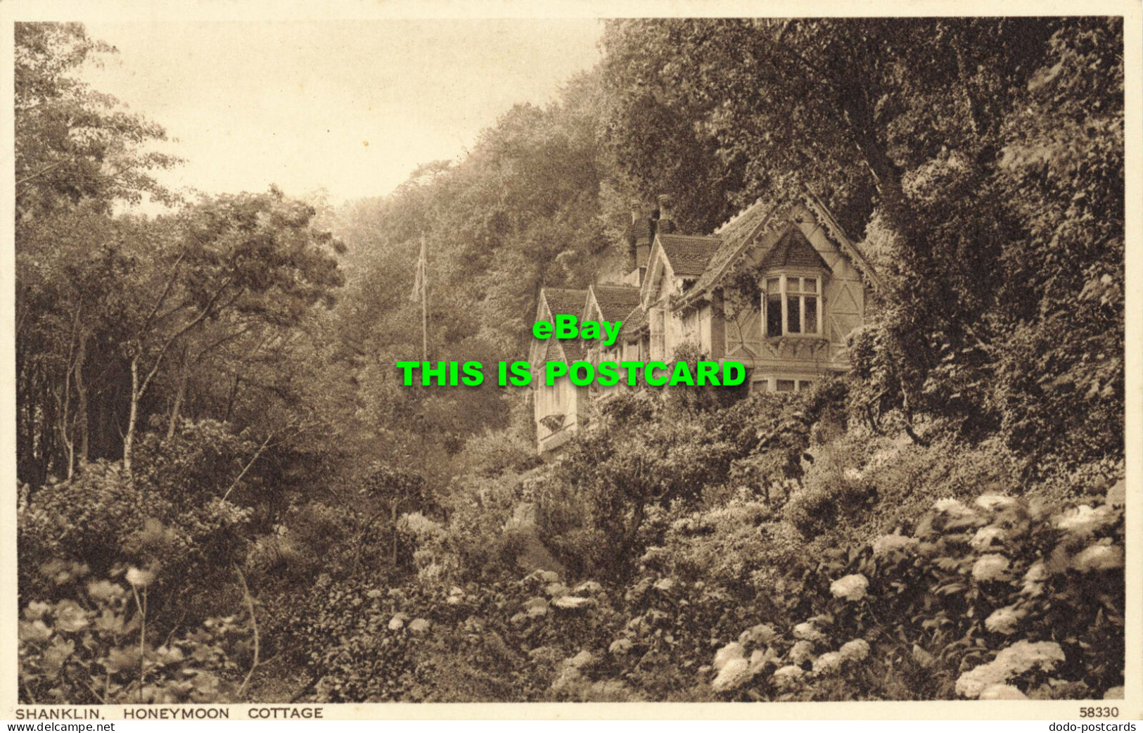 R602558 Shanklin. Honeymoon Cottage. 58330. No. 39 Of A Series Of 48 Pictures Of - Mundo