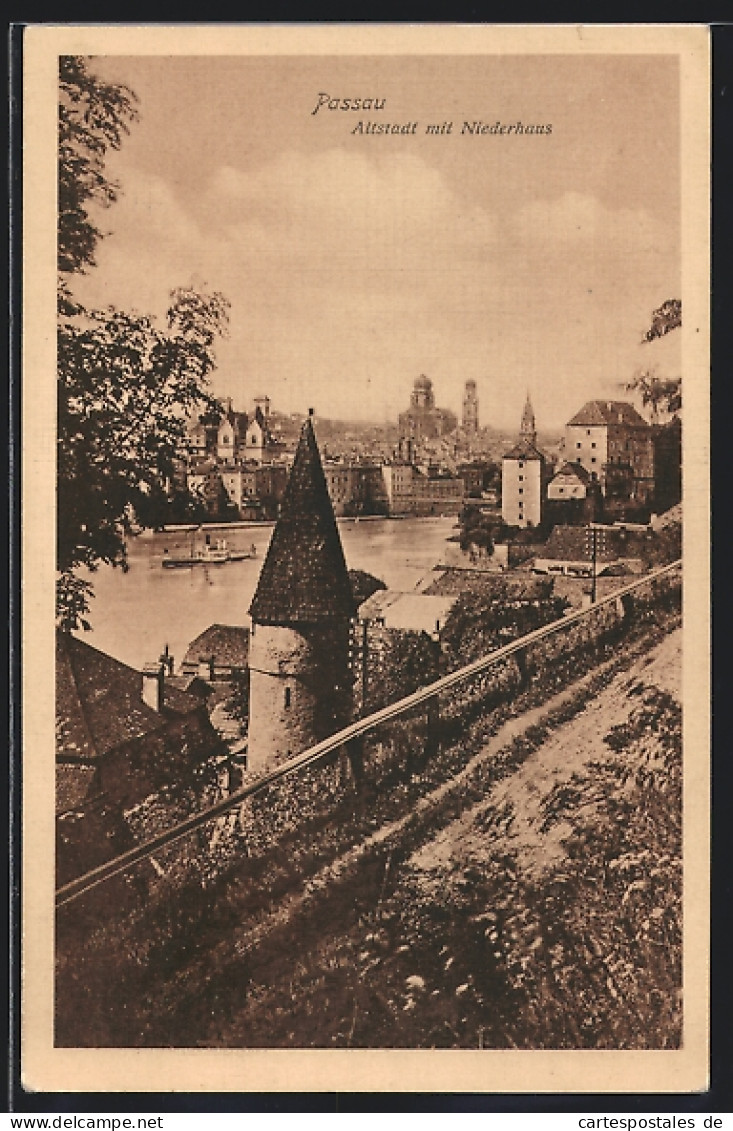 AK Passau, Altstadt Mit Niederhaus  - Passau