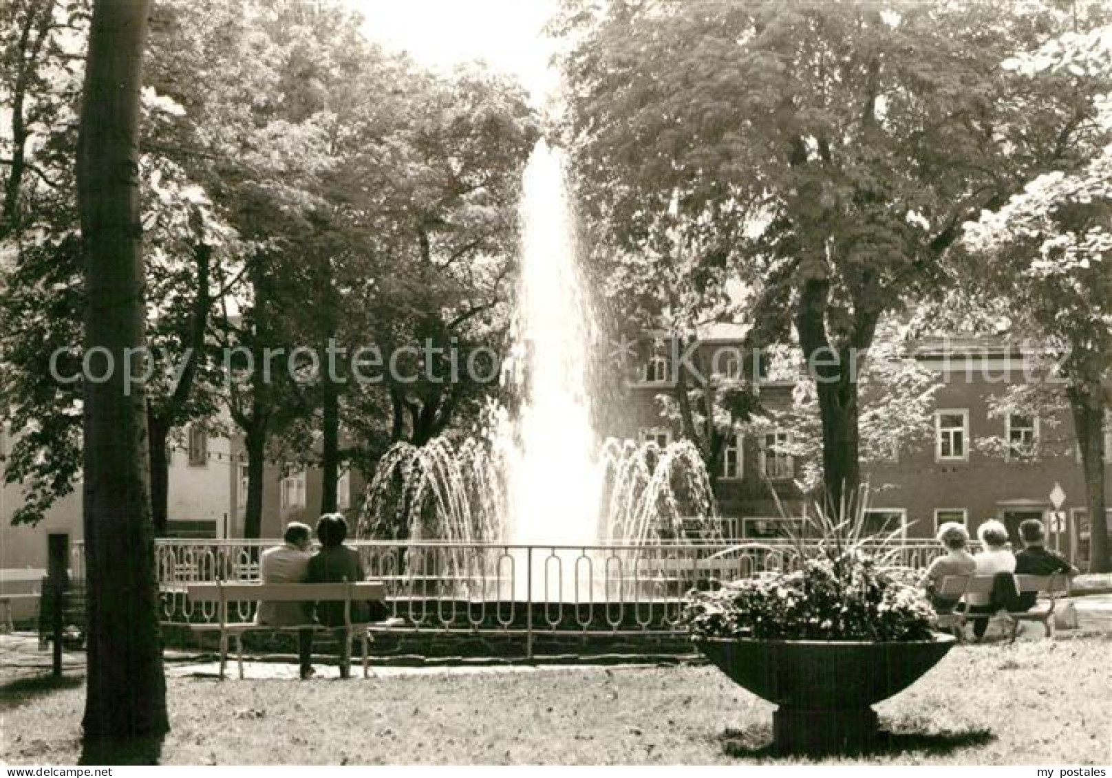 73593332 Oberwiesenthal Erzgebirge Springbrunnen Am Markt Kurort Oberwiesenthal  - Oberwiesenthal