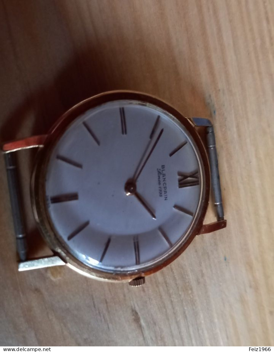 Montre Blancpain Or 18k - Horloge: Antiek
