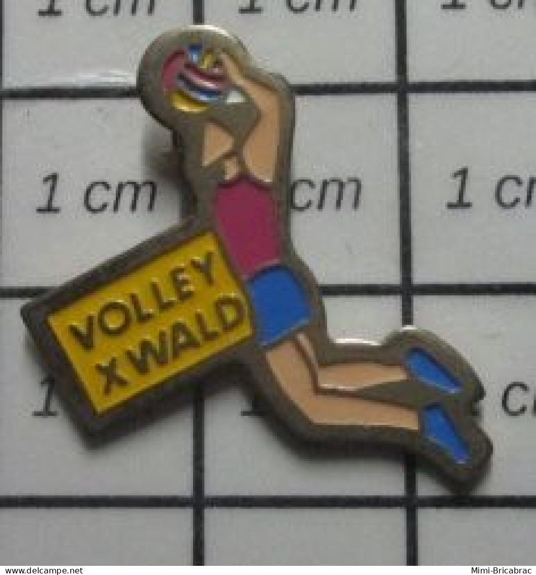 513i  Pin's Pins / Beau Et Rare / SPORTS / VOLLEY-BALL CLUB XWALD CREUTZWALD - Voleibol
