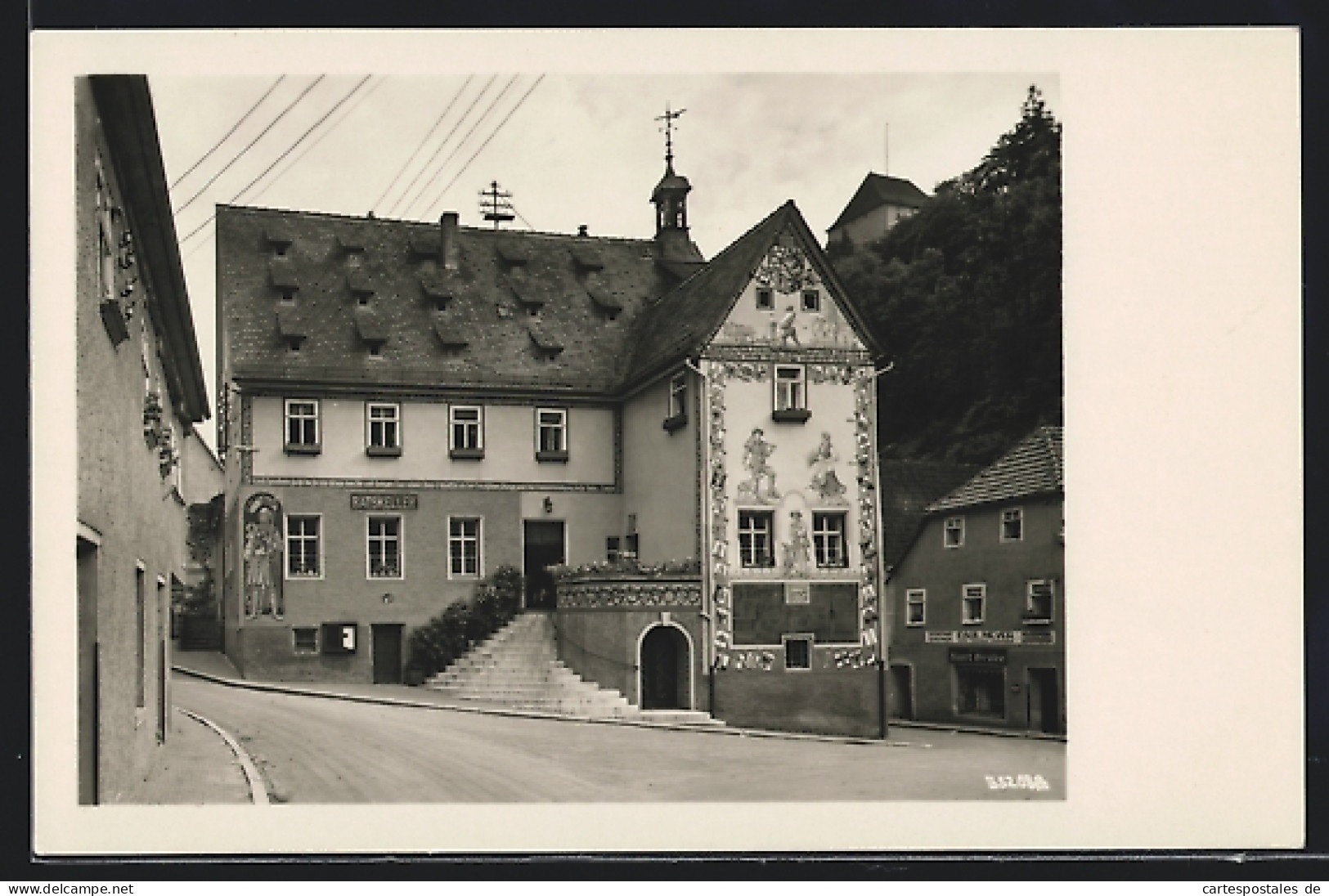 AK Ziegenrück / Saale, Blick Auf Historisches Rathaus  - Ziegenrück