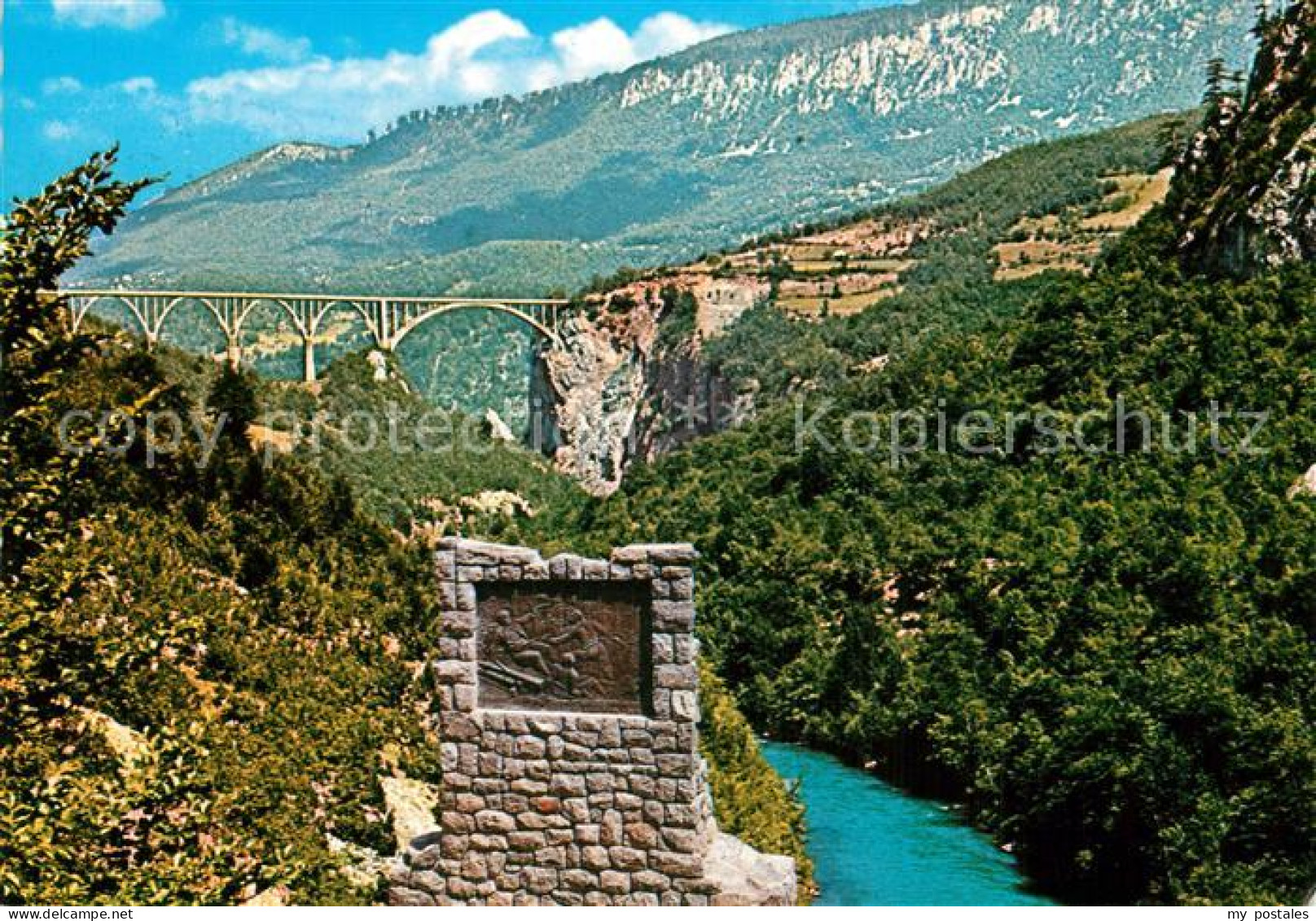 73592034 Montenegro Durmitor Most Na Tari Bareljef Nad Ljuticom Montenegro - Montenegro