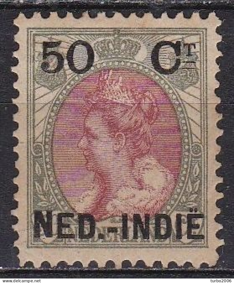 Ned. Indië: 1900 Hulpuitgifte Zegels NL Overdrukt In Zwart 50 / 50 Ct  NVPH 36 Ongestempeld - Nederlands-Indië