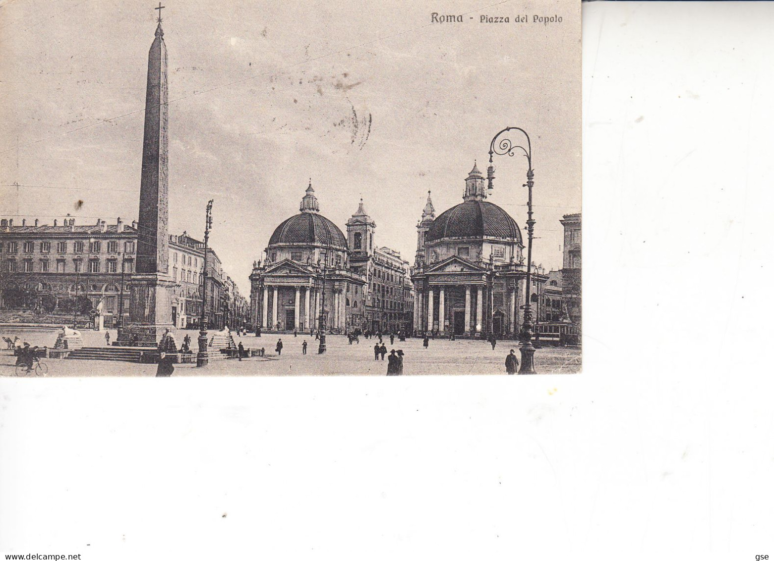 ROMA  1925 - Piazza Del Popolo - Places