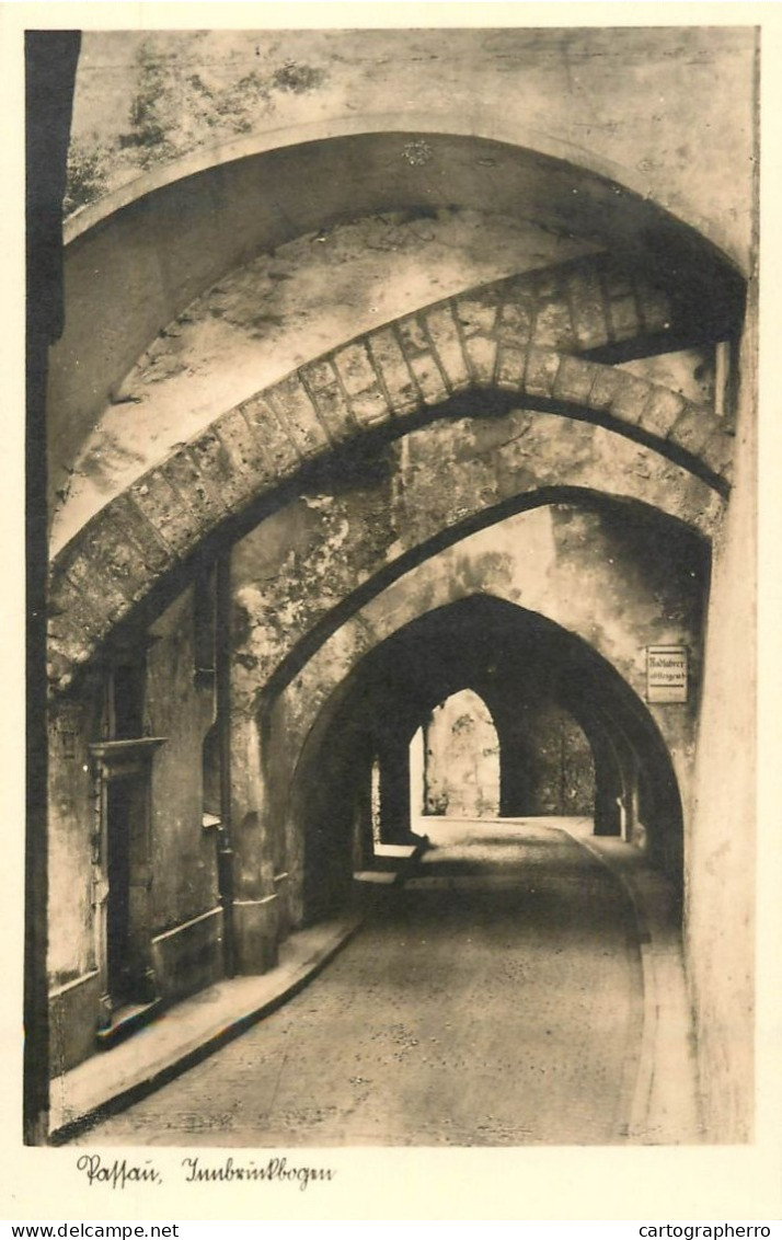 Germany Passau Inbruckbogen Arch Architecture Street Underpass - Passau