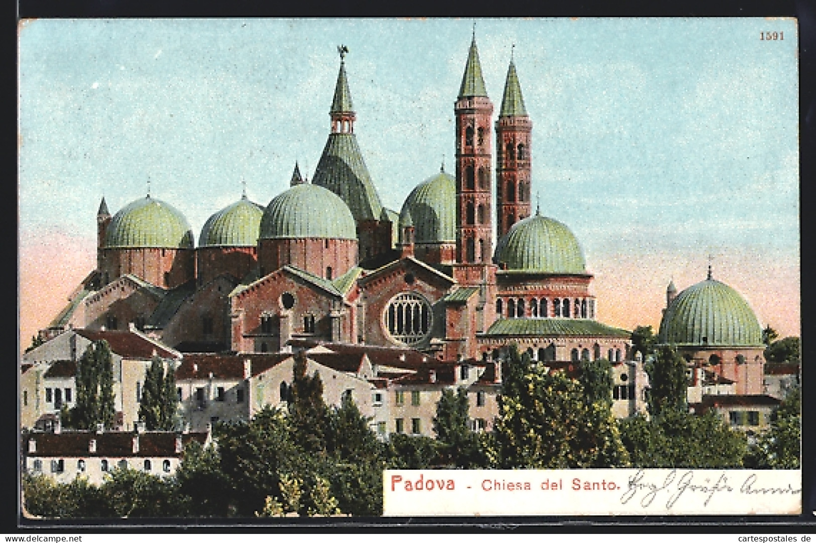 Cartolina Padova, Chiesa Del Santo  - Padova (Padua)