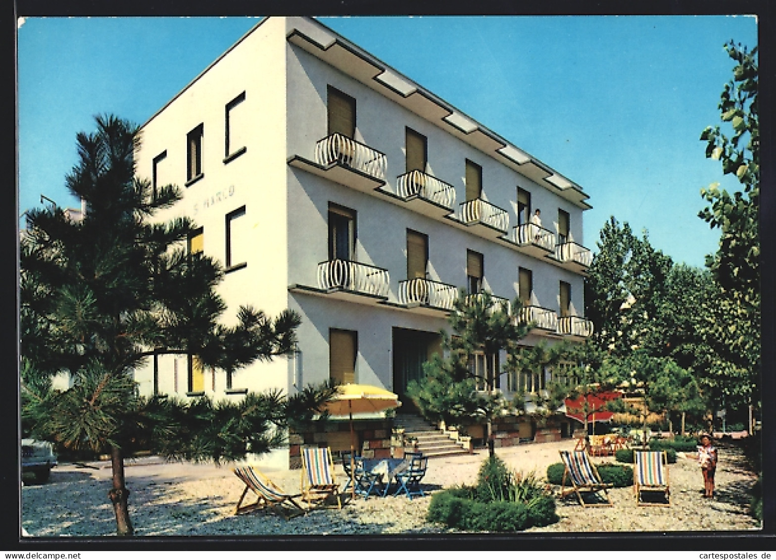 Cartolina Gabicce Mare, Hotel San Marco  - Altri & Non Classificati