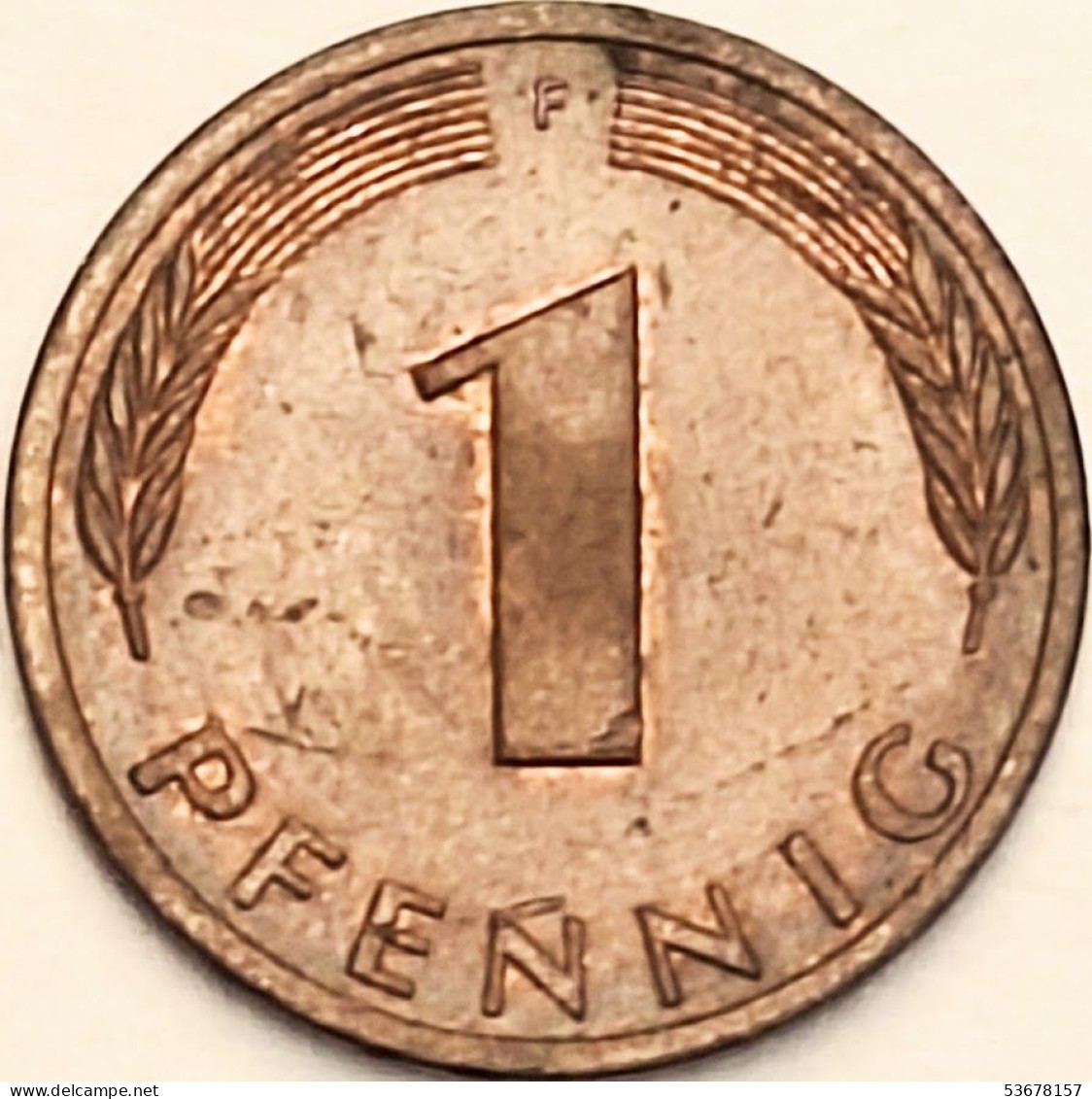 Germany Federal Republic - Pfennig 1979 F, KM# 105 (#4479) - 1 Pfennig