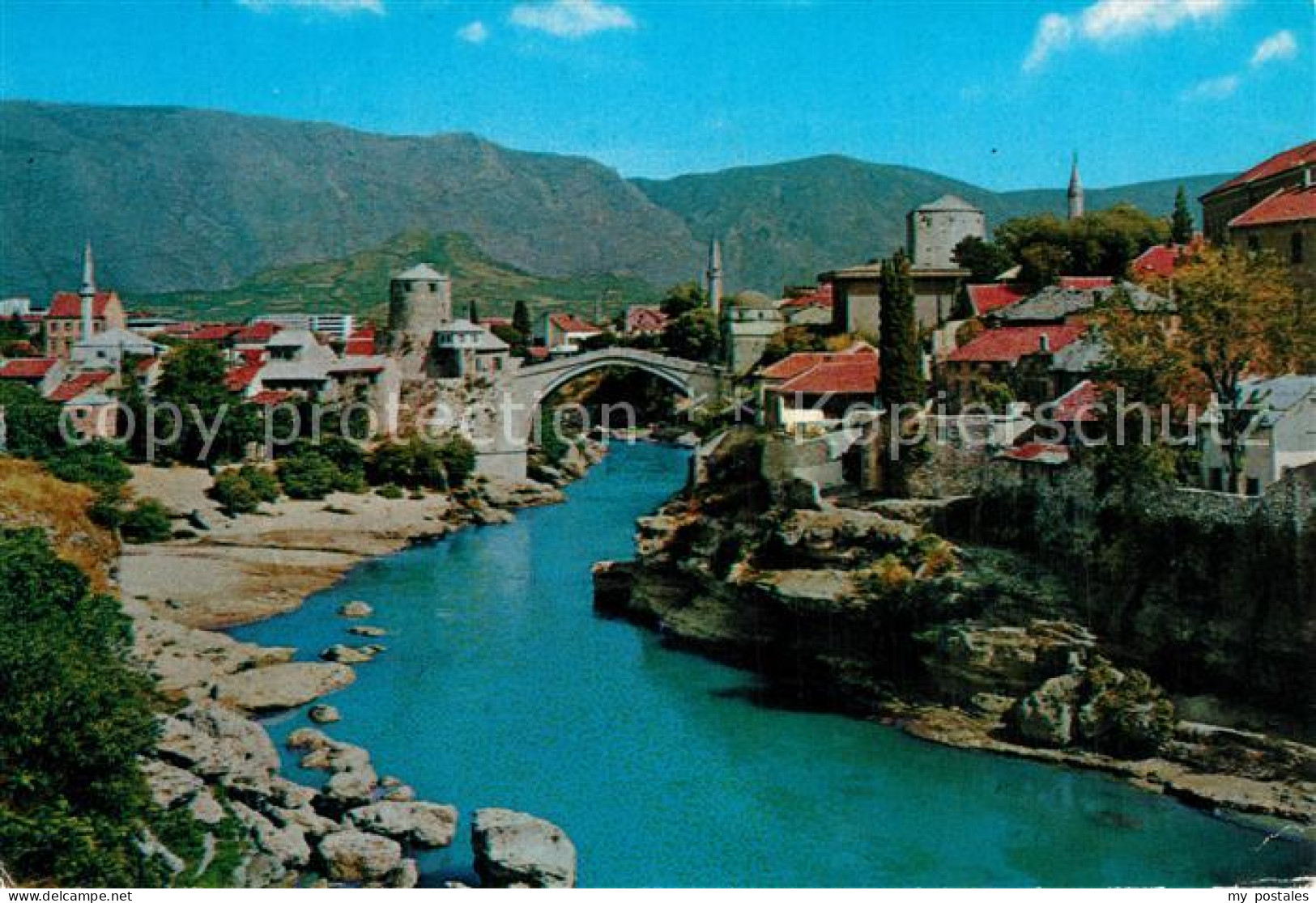 73591363 Mostar Moctap Panorama Mostar Moctap - Bosnia Erzegovina