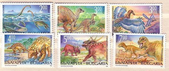 1994   DINOSAURS   6 V.-MNH  BULGARIA / Bulgarie - Ongebruikt