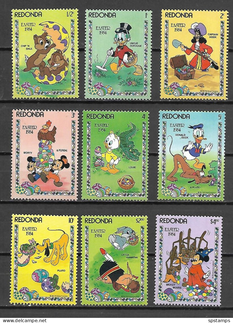 Disney Set Redonda 1984 Easter MNH - Disney