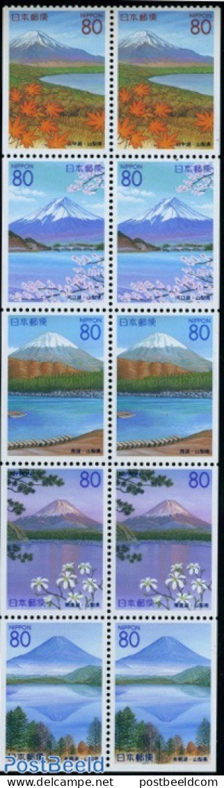 Japan 1999 Yamanashi Booklet Pane (2x5v), Mint NH, Sport - Unused Stamps