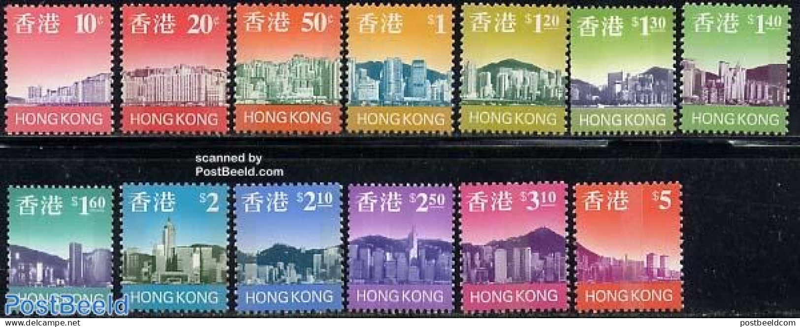 Hong Kong 1997 Definitives 13v, Mint NH - Neufs