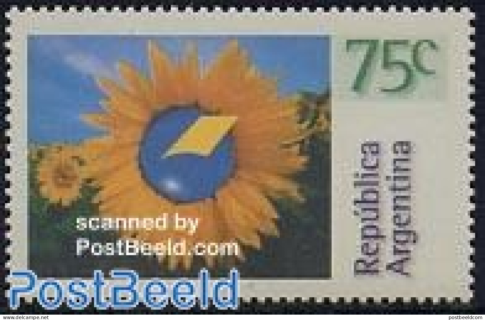 Argentina 1995 Definitive, Post 1v, Mint NH, Nature - Flowers & Plants - Post - Unused Stamps