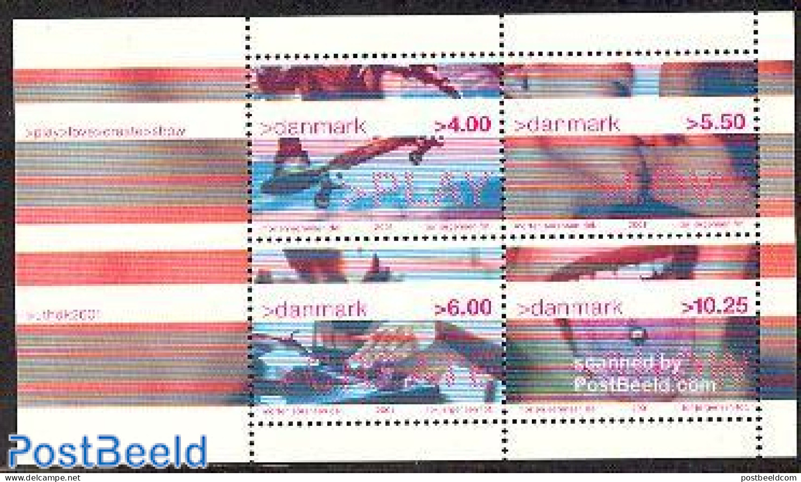 Denmark 2001 Youth S/s, Mint NH, Sport - Sport (other And Mixed) - Art - Fashion - Neufs