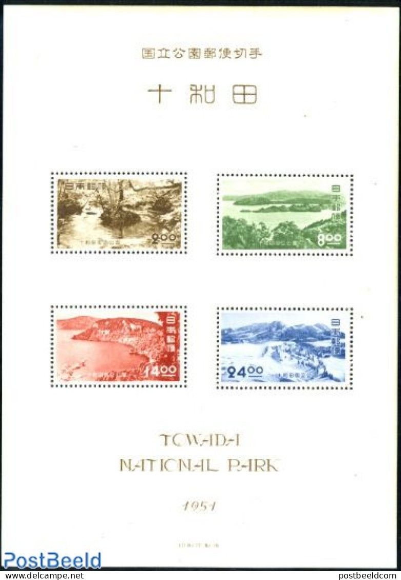 Japan 1951 Towada Park S/s, Mint NH - Unused Stamps