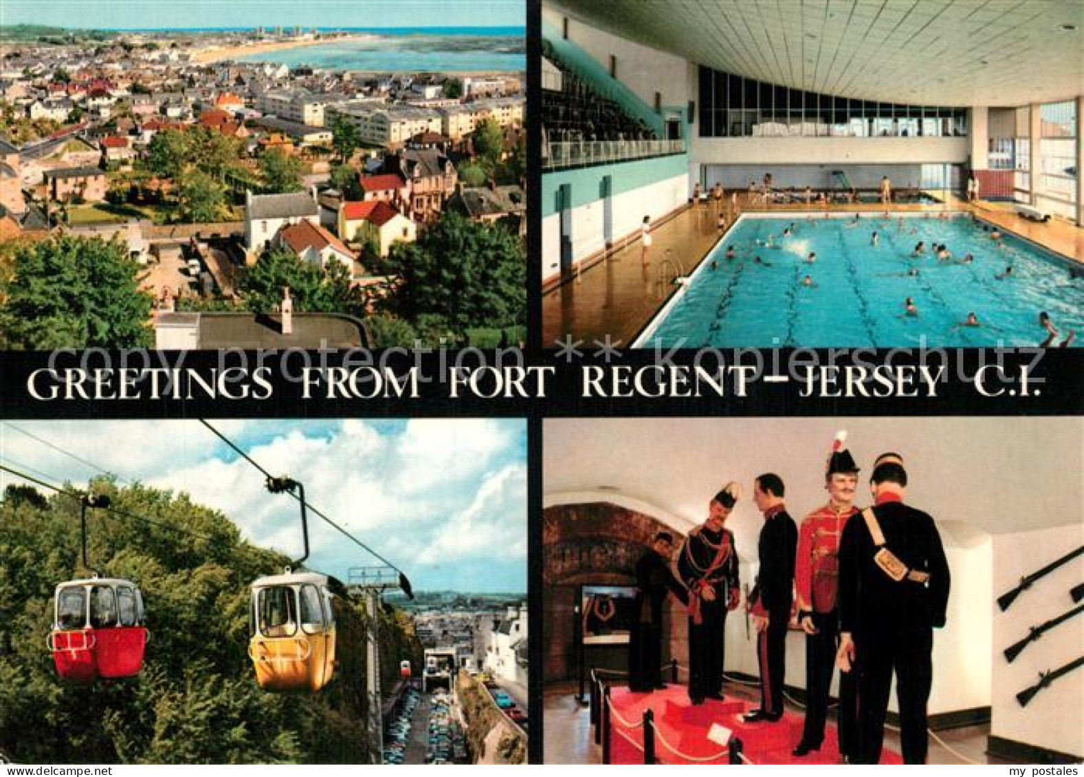 73590477 Jersey Kanalinsel Fort Regent Museum Indoor Swimming Pool Panorama  - Andere & Zonder Classificatie