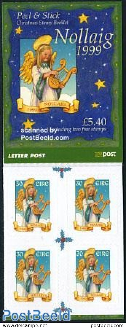 Ireland 1999 Christmas Booklet, Mint NH, Religion - Christmas - Stamp Booklets - Ungebraucht