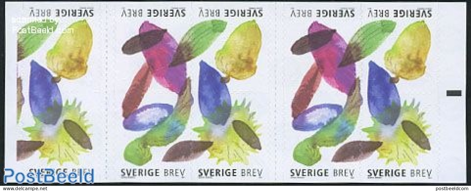 Sweden 2011 Seeds Foil Booklet, Mint NH, Nature - Trees & Forests - Stamp Booklets - Neufs